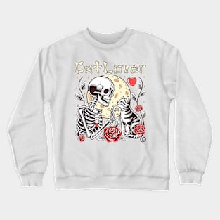 Cat Lover Skeleton Crewneck Sweatshirt